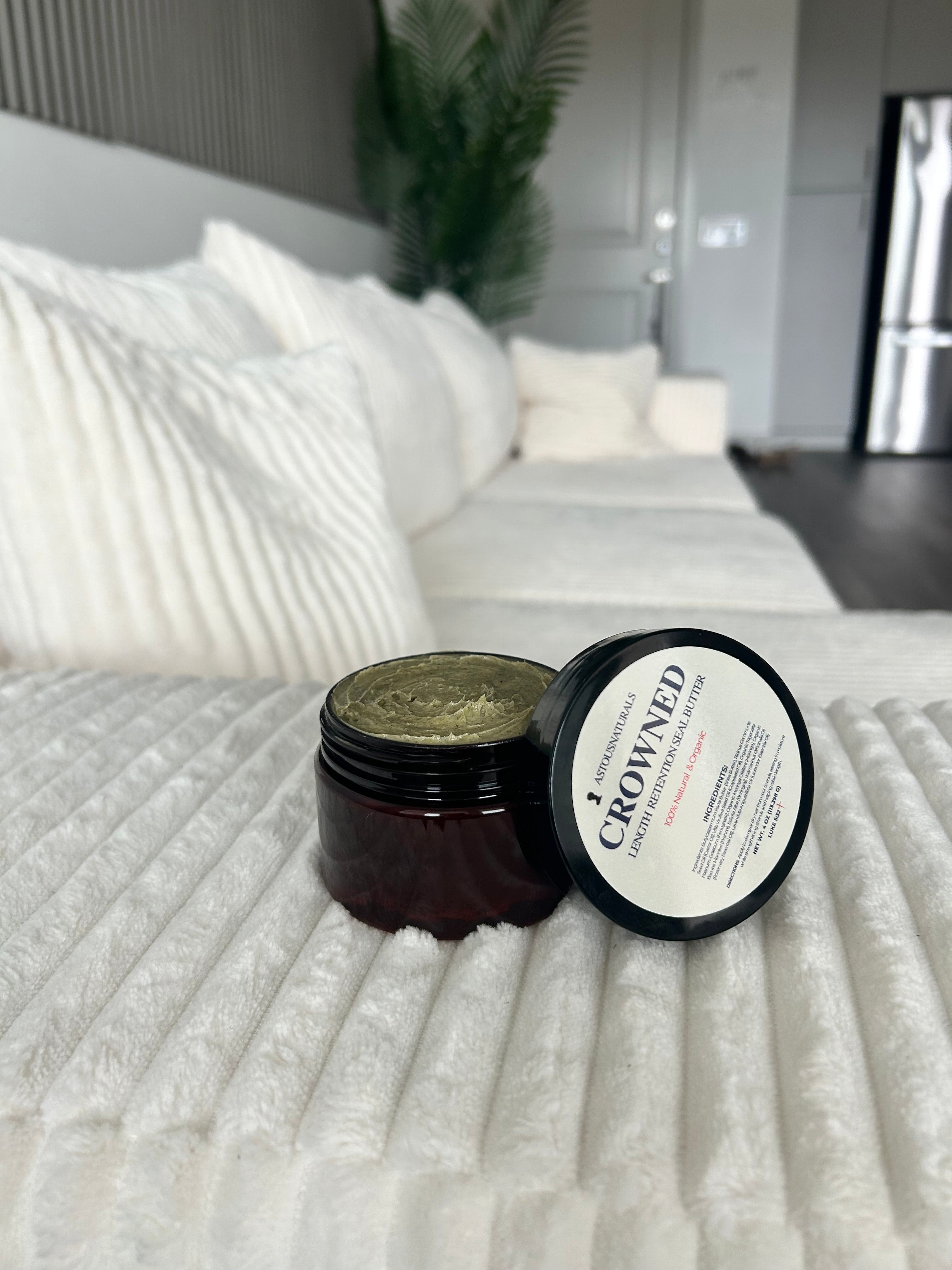 Crowned Length Retention Seal Butter