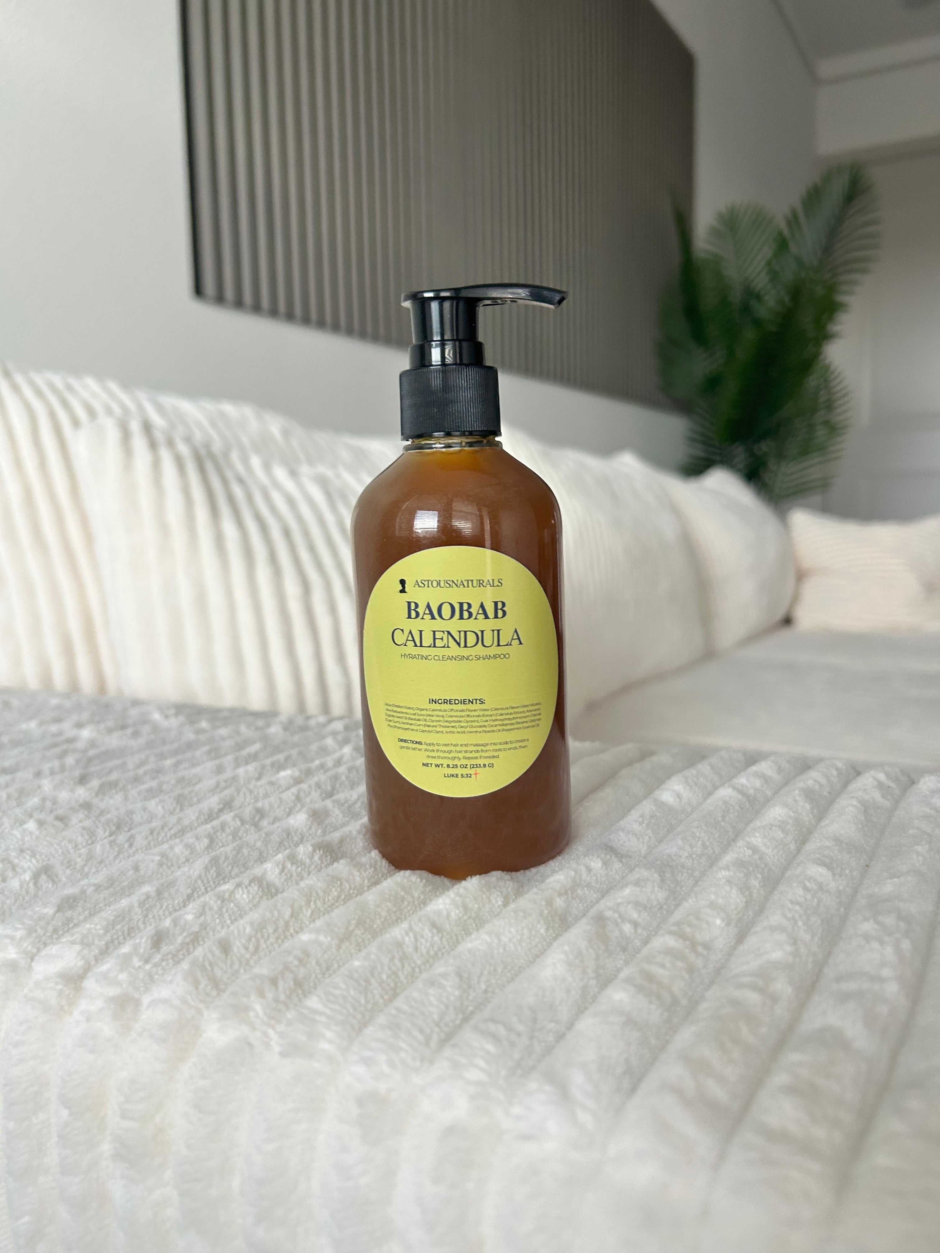 Baobab Calendula Hydrating Cleansing Shampoo