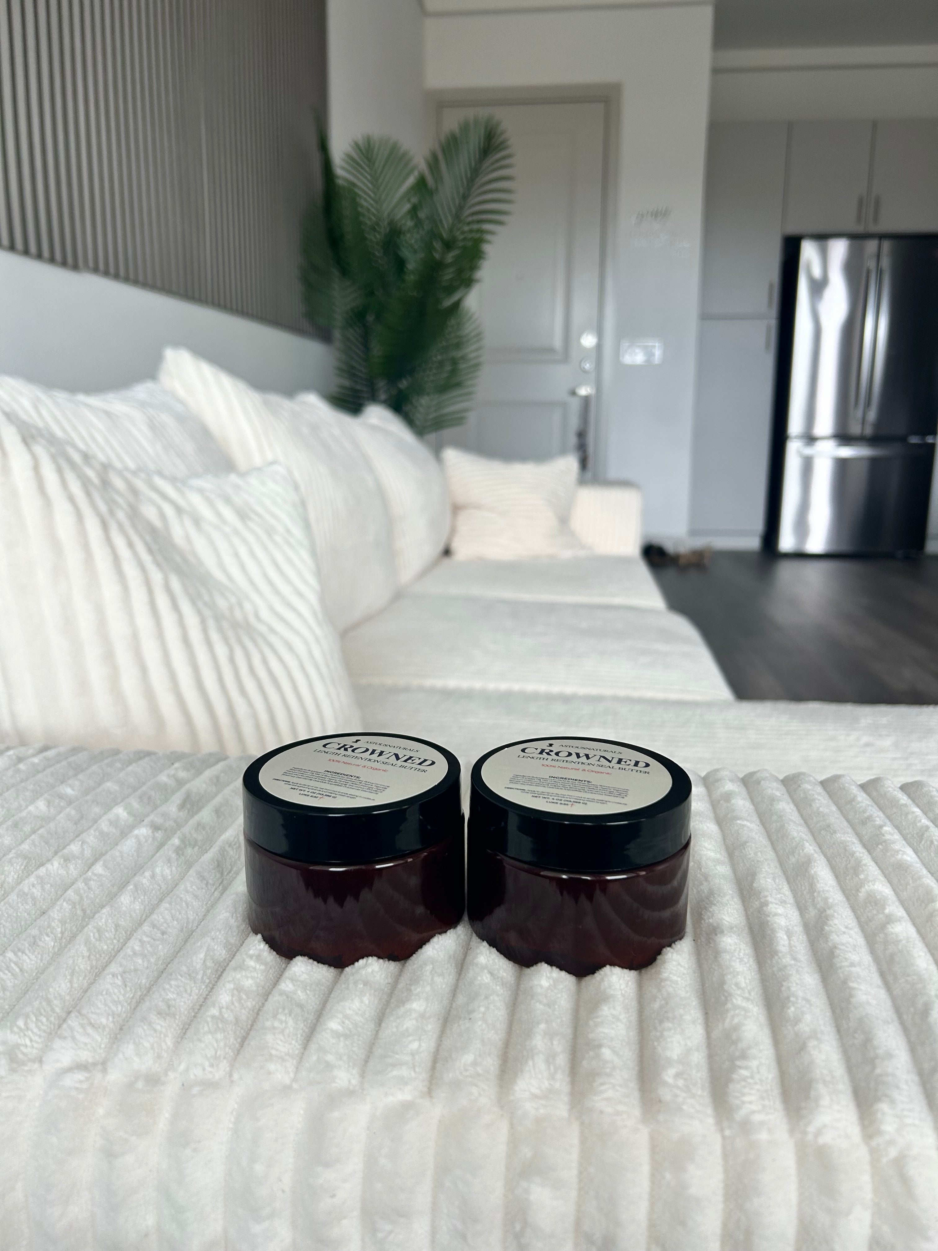 Crowned Length Retention Seal Butter