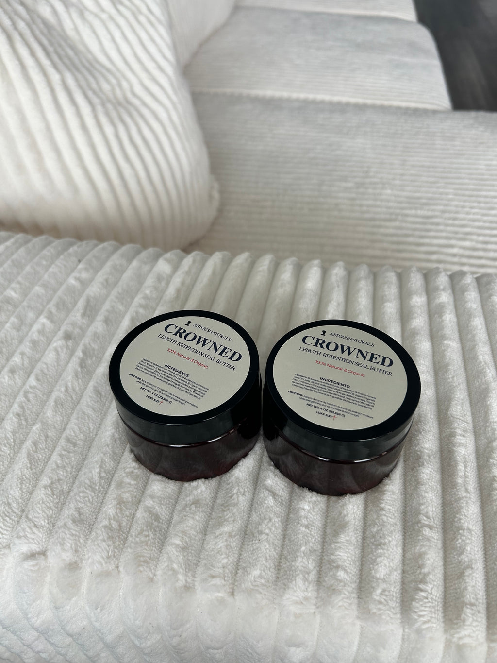 Crowned Length Retention Seal Butter